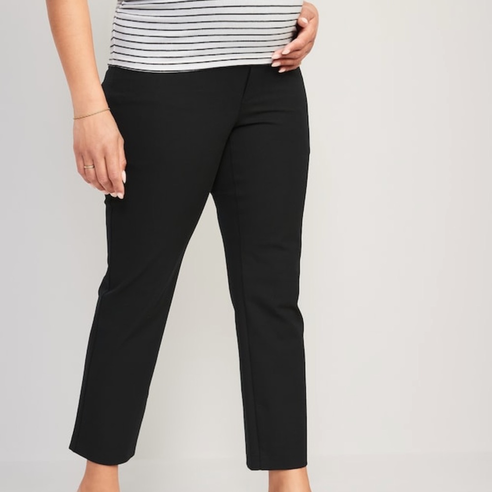 NWT- Old Navy Maternity - 4. Pixie Straight Ankle Pant
